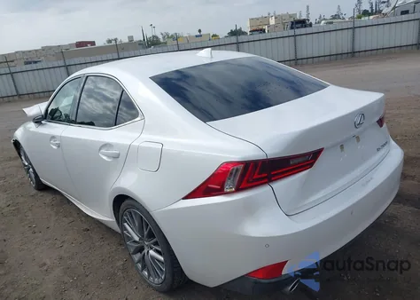 2016 Lexus Is 200T из США, поврежденный, VIN JTHBA1D22G5008118